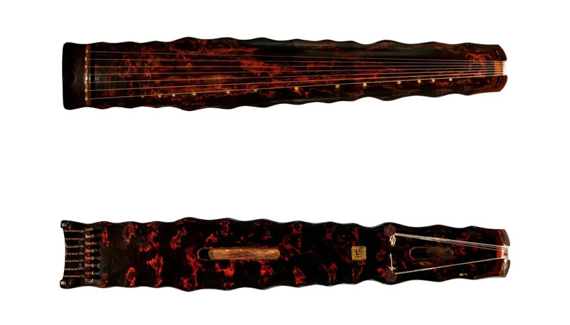 Cổ cầm Lạc Hà Thức (落霞式)